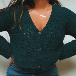 Loose knit sweater